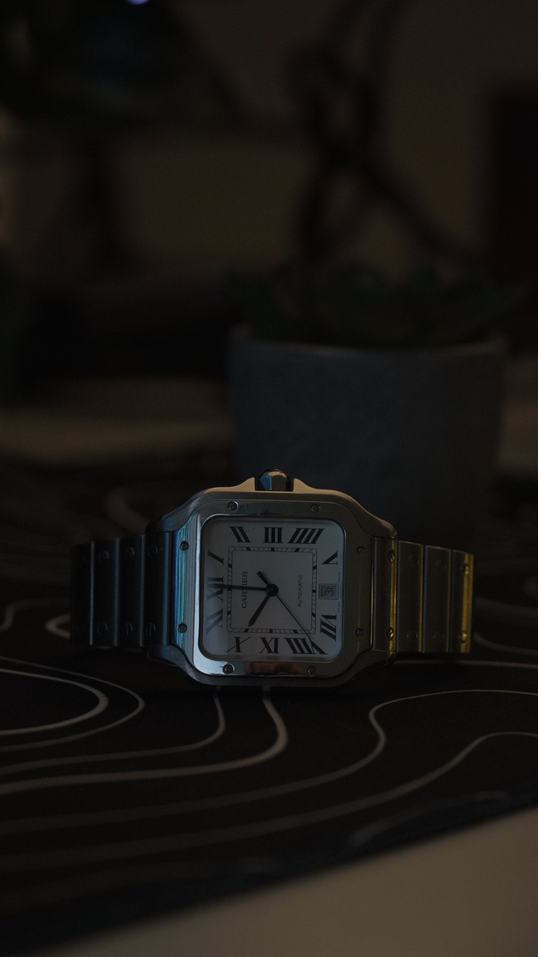Cartier Santos White Large 2018 - Ref. WSSA0018