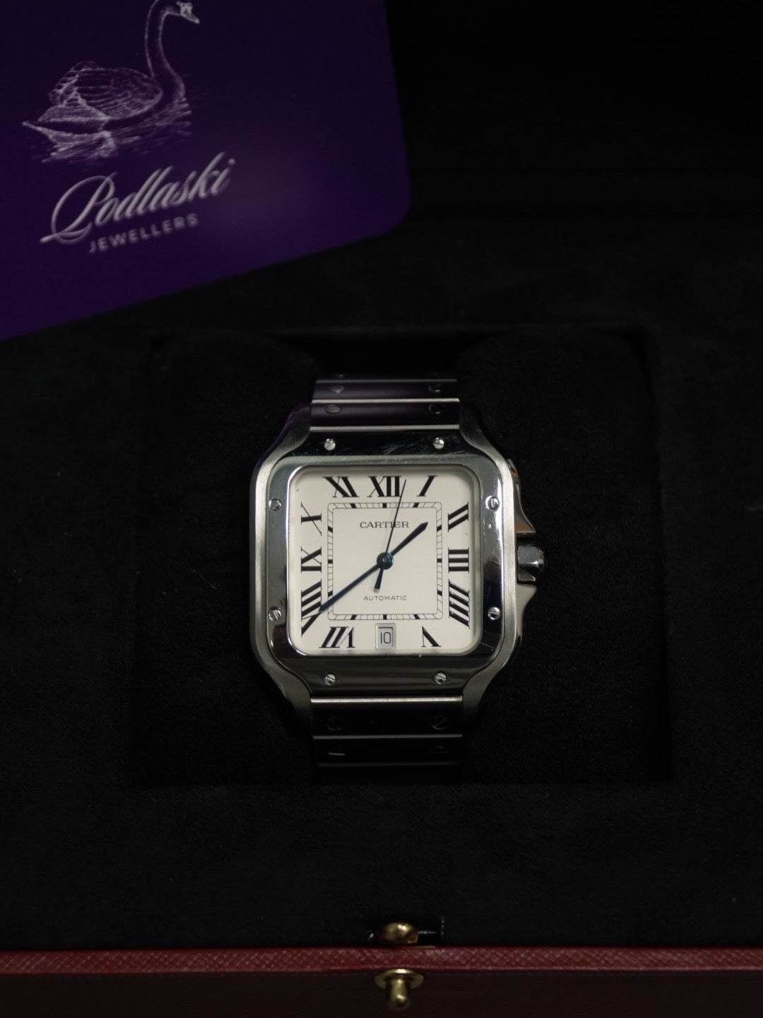 Cartier Santos White Large 2018 - Ref. WSSA0018
