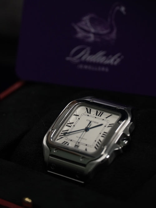 Cartier Santos White Large 2018 - Ref. WSSA0018