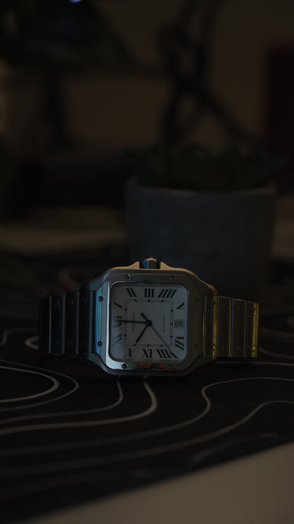 Cartier Santos White Large 2018 - Ref. WSSA0018